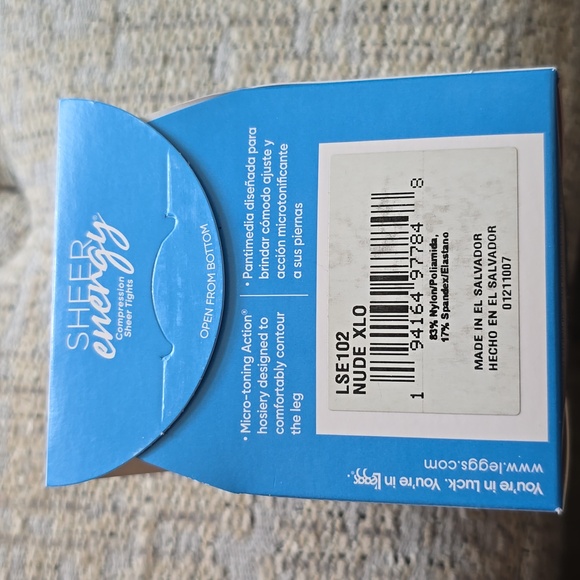 LEGGS BRAND WOMENS EVERYDAY REGULAR PANTYHOSE 5 PAIR NUDE SHEER TOE SIZE B - Picture 12 of 13